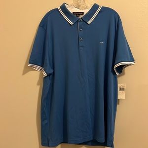 Michael Kors new with tags blue XL men’s polo